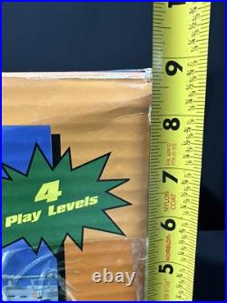 Vintage Hill Top Alpha Action Playset, Complete With Original Box 167 Pieces
