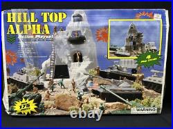 Vintage Hill Top Alpha Action Playset, Complete With Original Box 172 Pieces