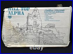 Vintage Hill Top Alpha Action Playset, Complete With Original Box 172 Pieces