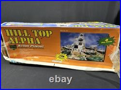 Vintage Hill Top Alpha Action Playset, Complete With Original Box 172 Pieces