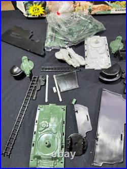 Vintage Hill Top Alpha Action Playset, Complete With Original Box 172 Pieces