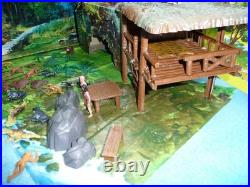 Vintage Hong Kong TARZAN PLAYSET SUPER RARE