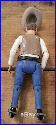Vintage Hoss Doll Action Figure Man Bonanza TV show
