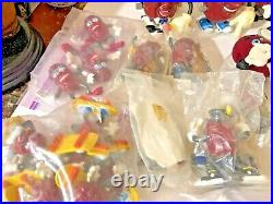 Vintage Huge California Raisons Collectables Toy Lot Figures Plush Wind-Ups Pins