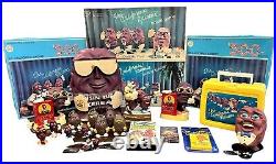 Vintage Huge Lot California Raisins Collectibles Toy Figures Games Wind-Ups