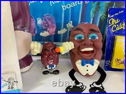 Vintage Huge Lot California Raisins Collectibles Toy Figures Games Wind-Ups