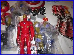 Vintage Huge Marvel Toy Collection And Items IRONMAN, CAPTAIN, WOLVERINE, HULK