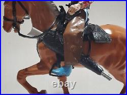 Vintage Ideal Western Horse And Rider 1960's Cowboy Figure withBox Toy Set 3147