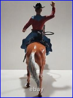 Vintage Ideal Western Horse And Rider 1960's Cowboy Figure withBox Toy Set 3147