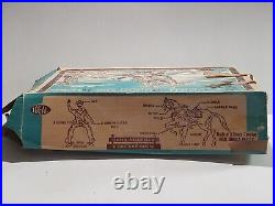 Vintage Ideal Western Horse And Rider 1960's Cowboy Figure withBox Toy Set 3147