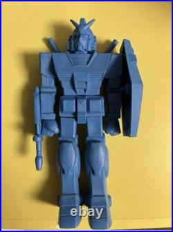 Vintage Japan Popy 80s Kaiju Keshi Gundam Eraser Rubber Sofubi Toy Figure 14cm