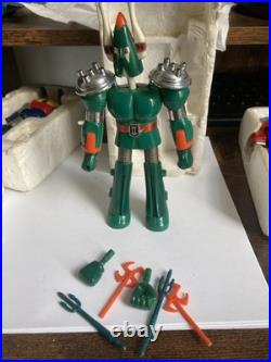 Vintage Japanese Robot Action Figure Toy Chogokin Popy Blaster Blocker 1970s