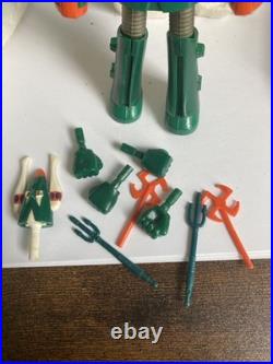 Vintage Japanese Robot Action Figure Toy Chogokin Popy Blaster Blocker 1970s