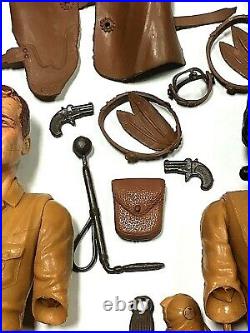 Vintage Johnny West 1965 Marx Action Figure Cowboy Toy Collection Jane Cherokee