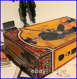 Vintage Johnny West Sheriff Garrett in BOX Complete NICE Figure MARX BOTW Guide