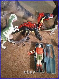 Vintage Jurassic Park Action Figures Dinosaurs Toy Lot D