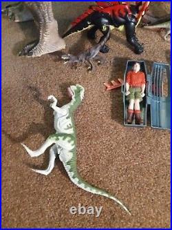 Vintage Jurassic Park Action Figures Dinosaurs Toy Lot D