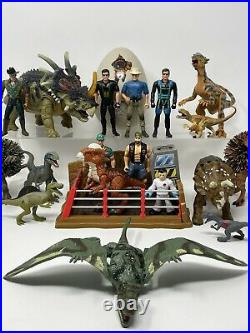 Vintage Jurassic Park, The Lost World Dinosaur Action Figure Movie Toy Lot