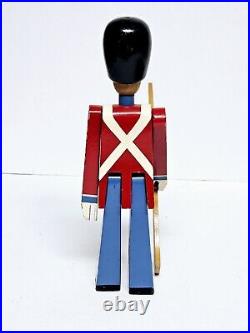 Vintage Kay Bojesen Danish Wooden Toy Soldier Set of 3 Royal Guards Denmark