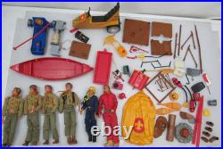 Vintage Kenner Boy Scout Steve Action Figure Lot Accessories Parts Pieces 1970s