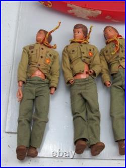 Vintage Kenner Boy Scout Steve Action Figure Lot Accessories Parts Pieces 1970s