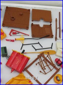 Vintage Kenner Boy Scout Steve Action Figure Lot Accessories Parts Pieces 1970s