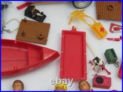Vintage Kenner Boy Scout Steve Action Figure Lot Accessories Parts Pieces 1970s
