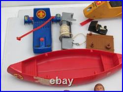 Vintage Kenner Boy Scout Steve Action Figure Lot Accessories Parts Pieces 1970s