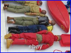 Vintage Kenner Boy Scout Steve Action Figure Lot Accessories Parts Pieces 1970s