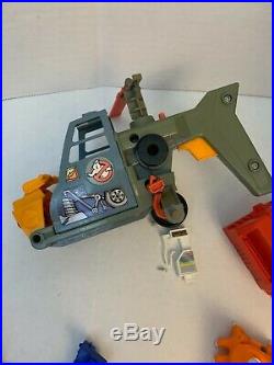 Vintage Kenner Ghostbusters Toy lot Firer station Ecto-1 Figures USED
