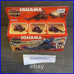 Vintage Kenner MASK Venom Iguana ATV Toy Sealed New Lester Sludge Action Figure