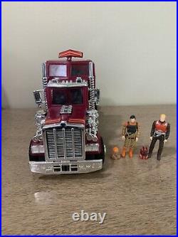 Vintage Kenner Mask action figure toy M. A. S. K. Semi Truck Rhino Complete