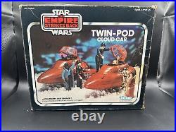 Vintage Kenner Star Wars The Empire Strikes Back Twin-Pod Cloud Car Toy Mint Box