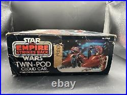 Vintage Kenner Star Wars The Empire Strikes Back Twin-Pod Cloud Car Toy Mint Box