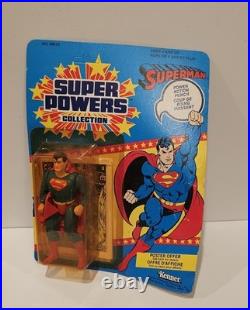 Vintage Kenner Super Powers Superman 1985 Sealed Action Figure Unpunched Card