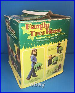 Vintage Kenner Tree Tots Family Tree House Dog Kennel Swing Car Figures COMPLETE