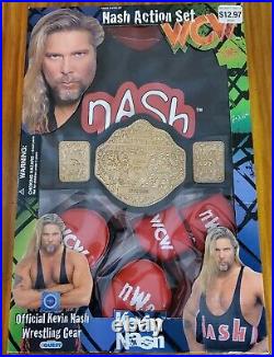 Vintage Kevin Nash WCW Action Set New In Package 1998