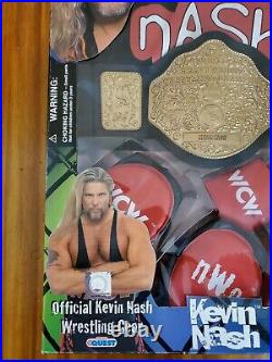 Vintage Kevin Nash WCW Action Set New In Package 1998