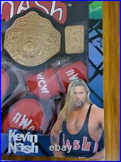 Vintage Kevin Nash WCW Action Set New In Package 1998