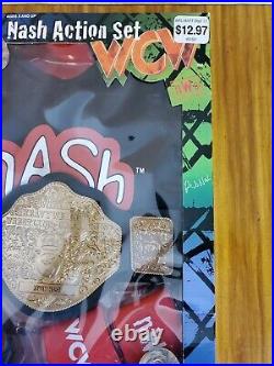 Vintage Kevin Nash WCW Action Set New In Package 1998