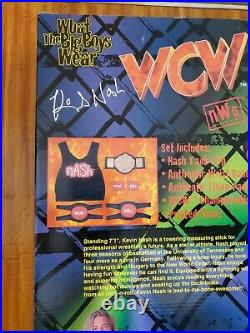 Vintage Kevin Nash WCW Action Set New In Package 1998