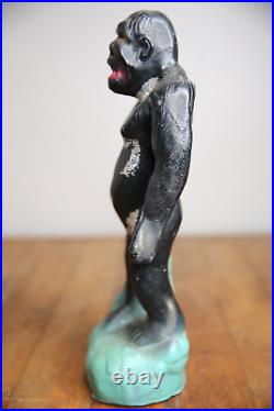 Vintage King Kong Monster Chalkware Figure Statue 1940's era Carnival toy