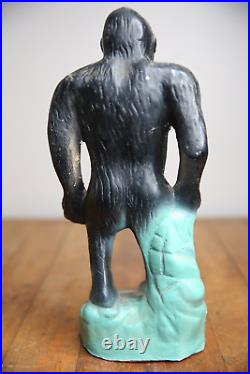 Vintage King Kong Monster Chalkware Figure Statue 1940's era Carnival toy