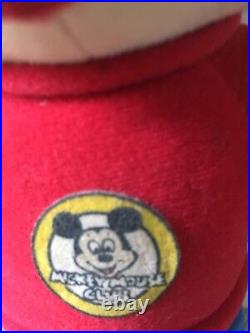 Vintage Knickerbocker Mickey Mouse Pull String Toy