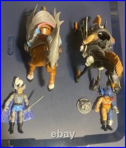Vintage LJN 1980s Advanced Dungeons & Dragons Horse Warduke Strongheart toy lot