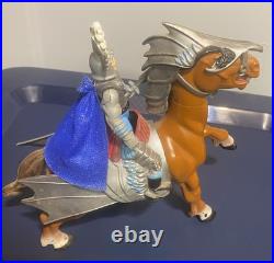 Vintage LJN 1980s Advanced Dungeons & Dragons Horse Warduke Strongheart toy lot