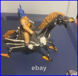 Vintage LJN 1980s Advanced Dungeons & Dragons Horse Warduke Strongheart toy lot