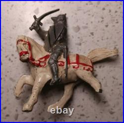 Vintage Lead Toy Knight England Johillco Charbens Lot Of 24 Figures