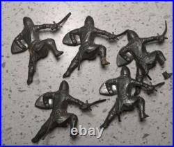 Vintage Lead Toy Knight England Johillco Charbens Lot Of 24 Figures