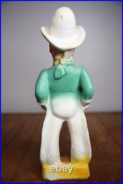 Vintage Lone Ranger Figure chalkware Masked Cowboy Carnival toy prize TV show